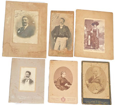 Lotto 6 Foto Antiche 1800 Ferretti Napoli Roma Formato Grande