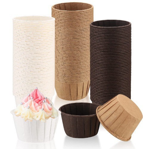 MuffinföRmchen Aus Papier, 150 StüCk, BackföRmchen, Cupcake-Muffinformen-image