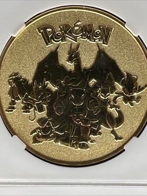 【希少】ポケモン　カイロス　メタルコレクション　Pokémon ゴールド Pokémon Gold Metal Gyarados Colorized Coin In Plastic Slab | eBay