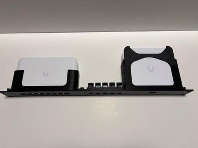 UniFi 1U Rack Mount for Cloud Gateway Max / Ultra & USW Lite 8 PoE w/Ports