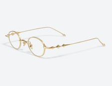 Gentle Monster Zodiac 031 Sunglasses Gold /Clear With Case New