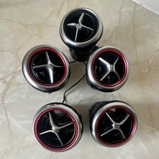 Mercedes A Class  W176 Air Vents. 2016. With red ring.