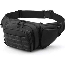 Military Tactical Concealed Carry Fanny Pack Holster Pouch Waist Bag Hunt Belt