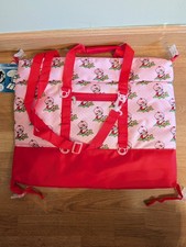 Strawberry Shortcake LARGE Collapsible Cooler Tote Bag w/adjustable straps