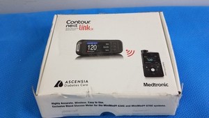 Bayer Contour Next Link Wireless Blood Glucose Monitoring System Medtronic