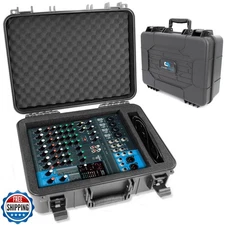 CASEMATIX DJ Mixer Case Compatible with Yamaha MG10XU, MG10, MG06