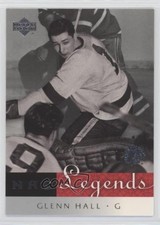 2001-02 Upper Deck Legends Glenn Hall #12 HOF 0m8e