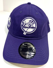 New York Yankees MLB NE 2026  Spring Training Low Profile Adjustable Hat~ Purple