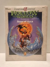  Dungeons and Dragons Hollow World Sons of Azca NEW SEALED 1991 SEE DESCRIPTION