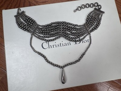Christian Dior By John Galliano Maasai Choker - Silver | eBay