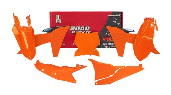 Rtech Plastikkit Passt An Ktm Sx(F) 125 150 250 350 450 Ab23 Orange-image