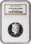 2007-S Kennedy Half Dollar 50c SILVER NGC PF70 Ultra Cameo - Perfect PF70 UC