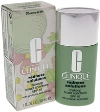 Clinique Redness Solutions Makeup Liquid Foundation 1 oz / 30 ml Full Size NIB