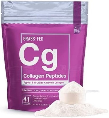 Essential Elements Hydrolyzed Collagen Peptides Powder 1 Pound (Pack of 1) 
