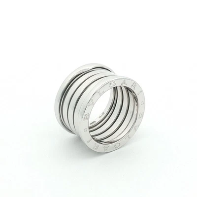 BVLGARI "B ZERO 4 BAND" RING IN 18K WEISSGOLD - Bild 1 von 4