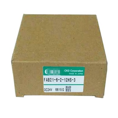 For CKD New FAB21-6-2-12HS-3 DC24V Solenoid Valve Free Shipping