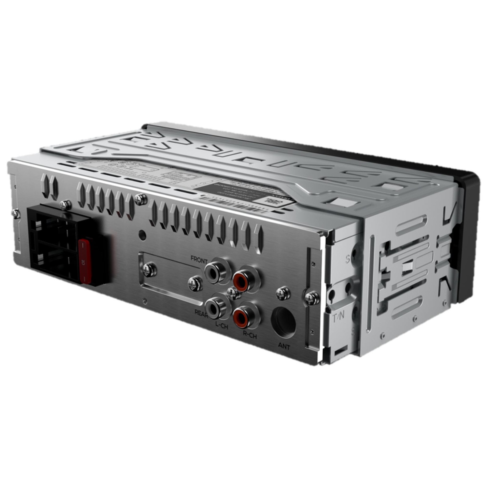 JBL Celebrity150 Single-DIN AM/FM High Power Mechless Stereo with Front, Rear...