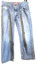 Levi 550 34/28 men's blue jean bootcut preowned