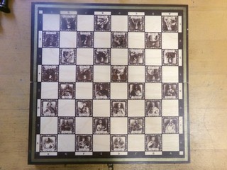 UNBRANDED Chess Board Includes 32 Pieces Portable CG W45