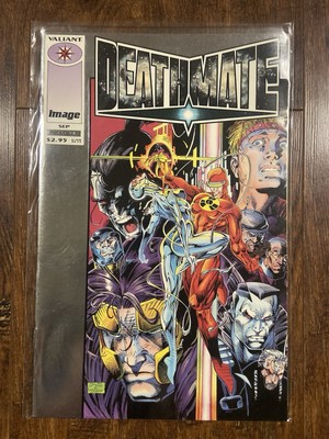 1993 Valiant Image Comics DEATHMATE Prologue Silver Foil Variant