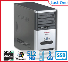 HP Windows 98 SE DOS Computer Win98 Win98SE Parallel Serial Port w SSD  512Mb