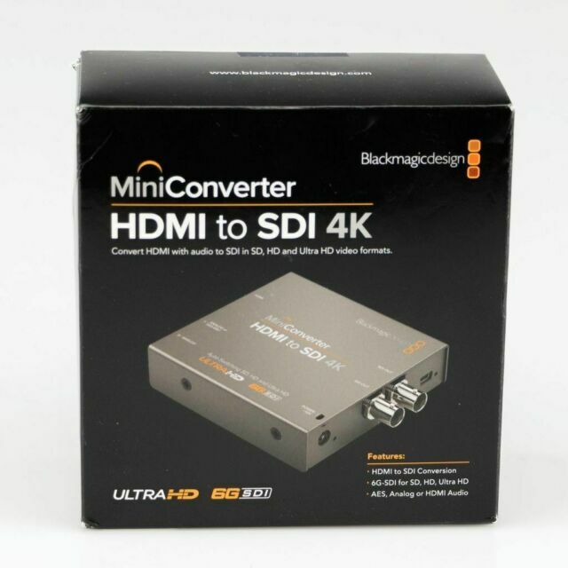 Blackmagic Design Mini Converter Hdmi To Sdi 4K (Convmbhs24K) (9338716002607)