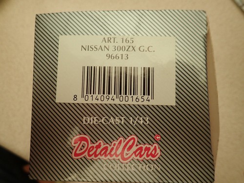 Dettaglio Auto Platino 1:43 165 Nissan 300ZX G.C 96613 Intoccato - Foto 12 di 12