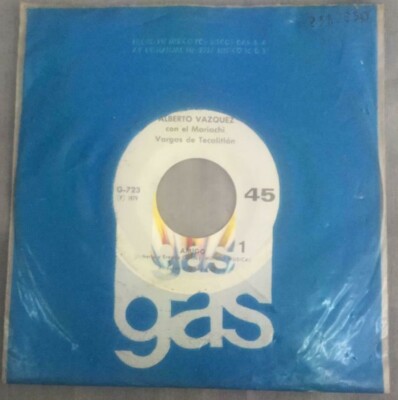 ALBERTO VAZQUEZ & MARIACHI-AMIGO / JURO QUE NUNCA VOLVERE- 1979 MEX 7'' SINGLE CS