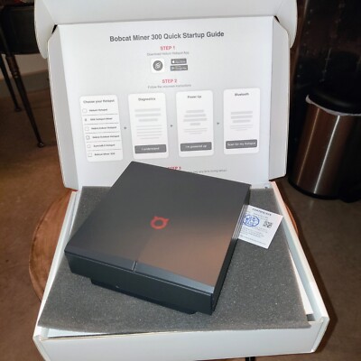 In Hand! New Bobcat Helium HNT Miner 300 US915 Mhz Hotspot 2GB RAM Ready to Ship