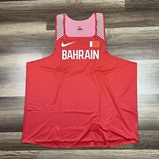 Image of Nike Pro Elite Bahrain Olympic Track and Field Singlet CK3027-657 Size 3XL