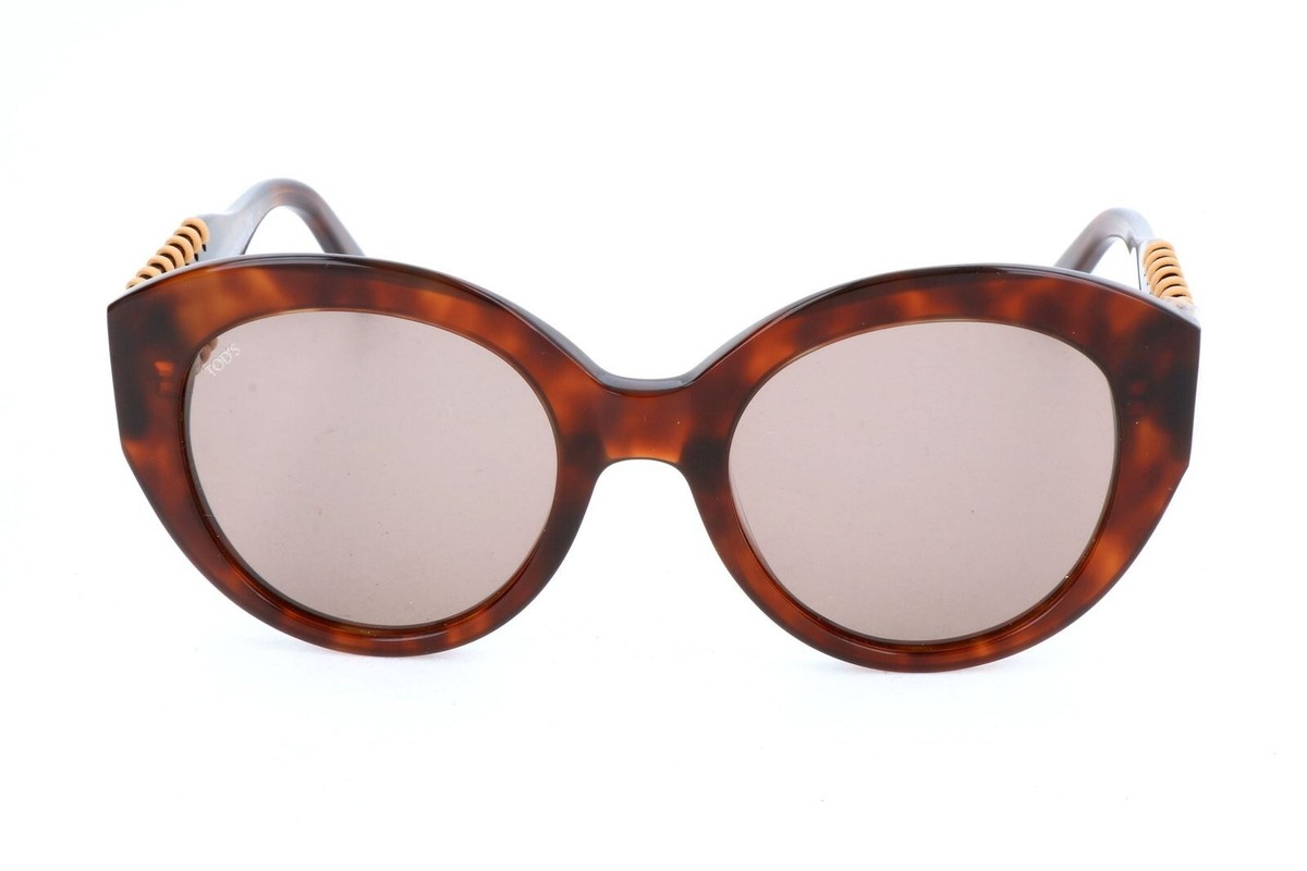 Tods TortoiseRound Cat Eye Sunglasses. Pristine Clear Lens No Imperfects Tortoise Round Sunglasses | unisex Prescription & Blue Light  main image 3