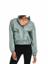 Victoria's Secret PINK Lightweight Zip Anorak Hooded Hoodie Jacket Great Gift