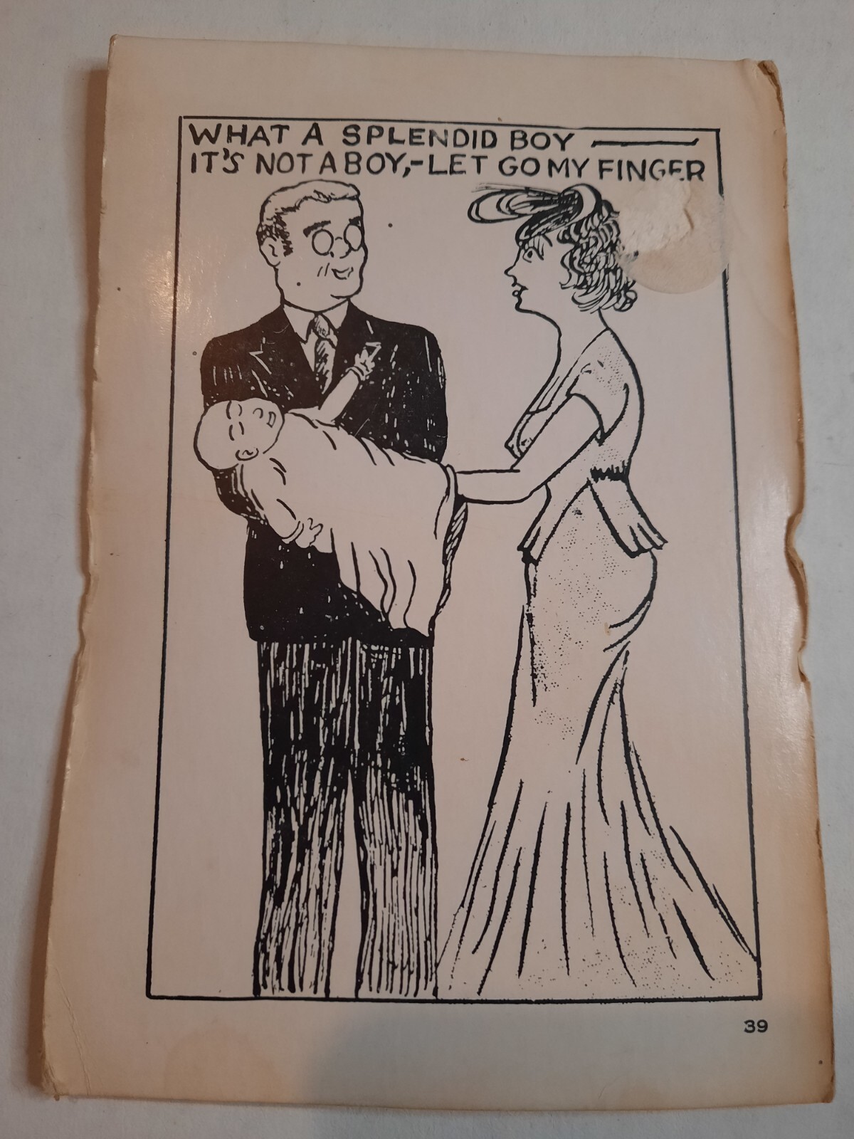 Postcard Vintage Adult Humor Innuendo Blank Back | eBay
