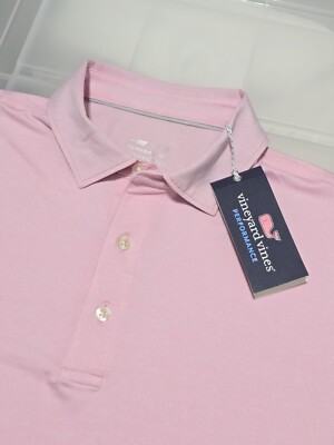 Vineyard Vines Performance Palmero Polo OTG Men Size Medium 