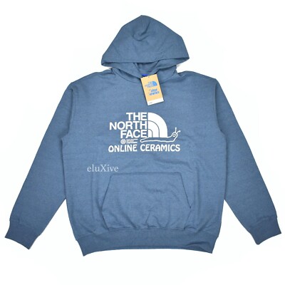 【新品】THE NORTH FACE × ONLINE CERAMICSコラボ The North Face x Online Ceramics Regrind Crew Sweatshirt White