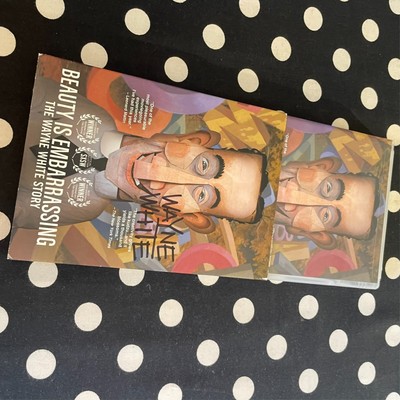 Beauty is Embarrassing The Wayne White Story DVD SIGNED Pee-Wee  