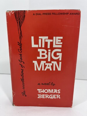 LITTLE BIG MAN By Thomas Berger (1964, 1st BCE, H/C, DJ) Novel Rare 1st Printing