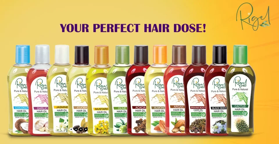 RIGEL HAIR OILS PURE AND NATURAL 200 ML RIGEL UK