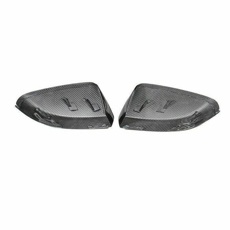 Tapas de espejo retrovisor lateral de fibra de carbono seca para Maserati Ghibli Quattroporte Foto 4 de 4