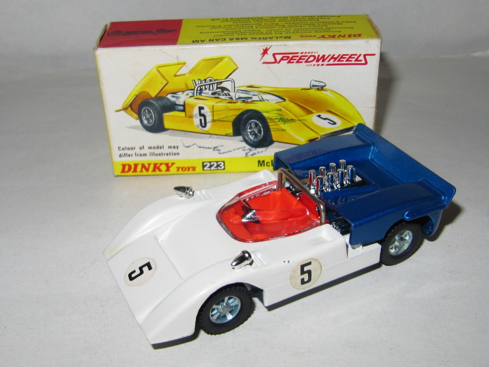 DINKY TOYS - No.223 - MCLAREN M8A CAN AM - VNR MINT/PERFECT