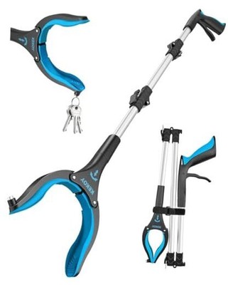 36inch Grabber Reacher Tool for Seniors, Foldable Reacher 36 Inch of 1 Pack