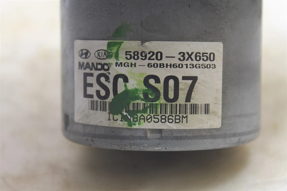 589203X650 Hyundai Elantra 2011-13 ABS Control de bomba de freno antibloqueo OEM 6G3 101  Foto 3 de 4