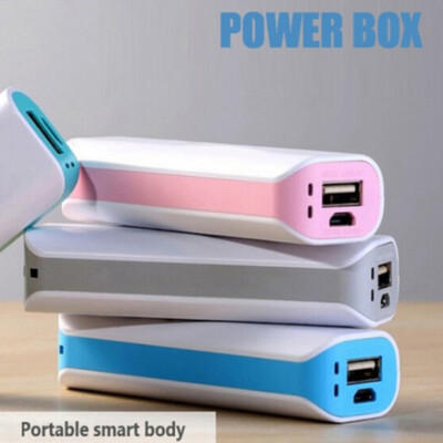 (No Battery) Power Bank 18650 Box Phone Charger DIY Case Battery Charger C_sh