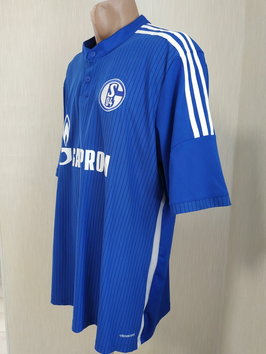 Schalke 04 football jersey home shirt 2014/2015 size 2 XL | eBay