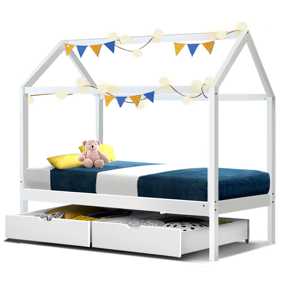 kids twin size bed frame