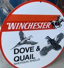 Vintage Style Winchester Dove And Quail Shotgun Shells Metal Quality Sign