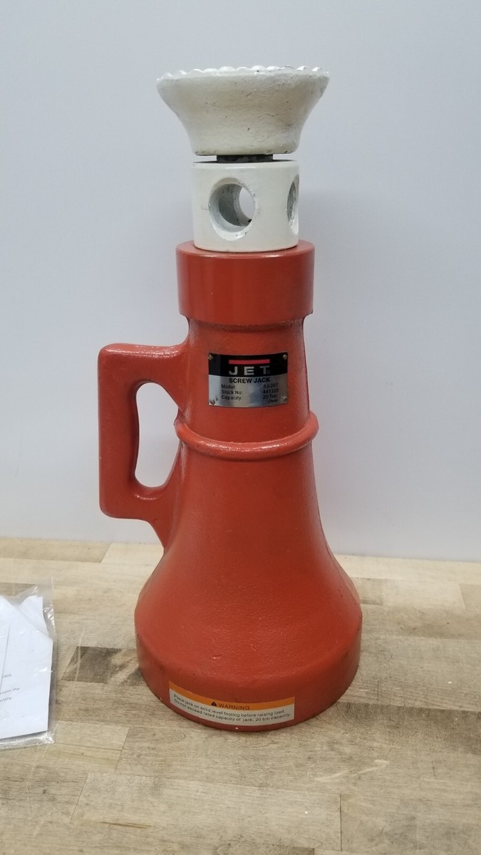 Jet Equipment SJ-20T 20 Ton Capacity Mechanical Contractor Screw