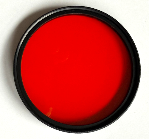 EXCELLENT ROLEV M.G. RED 58mm OPTICAL LENS FILTER MADE IN JAPAN - Picture 3 of 3