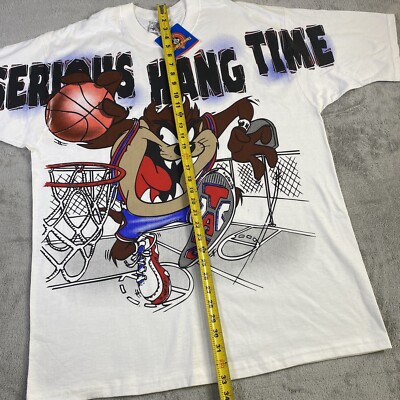 RARE NEW 90's Freeze Looney Tunes Taz Serious Hang Time Basketball
