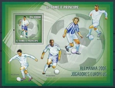 [117950] Sao Tome &  Principe 2006 World Cup Football Soccer Souvenir Sheet MNH
